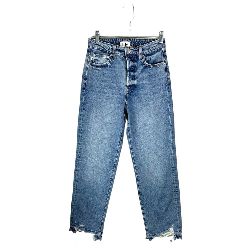 Lovers & Friends Ryan High Rise Loose Straight Size 25